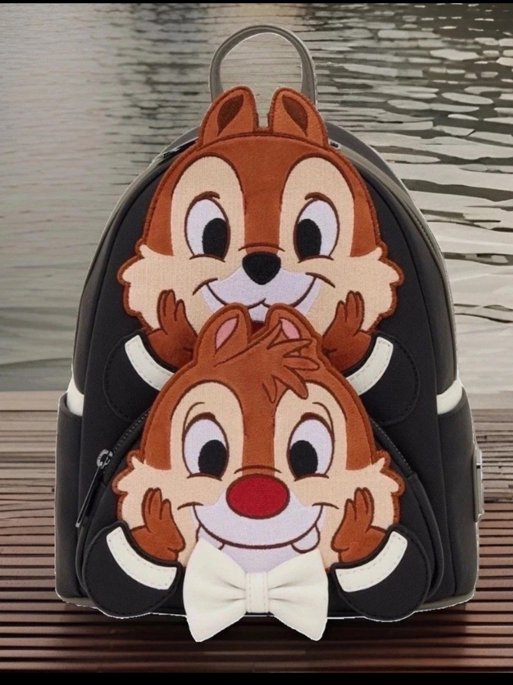 Chip 'n' Dale Two Tuxedo Cosplay Loungefly Backpack- NWT